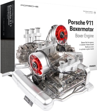 Moteur Porsche 911 Boxer en plastique modèle Franzis